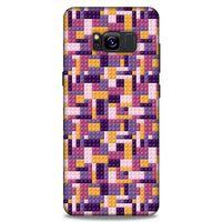 Lopard Samsung Galaxy S8 Uyumlu Kılıf BloX (46) Core Armor Kılıf Mor