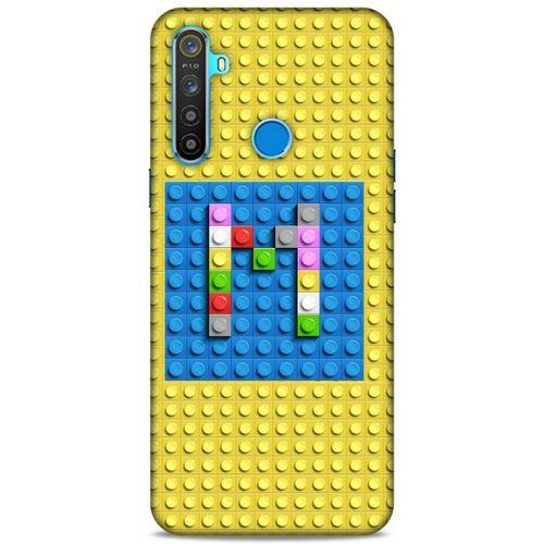Lopard Oppo Realme 5i Uyumlu Kılıf BloX (24) Darbe Emici Kılıf M Harfi