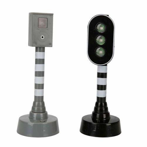 Eğitici Oyuncak Maxx Wheels Sesli ve Işıklı Trafik Işık Seti