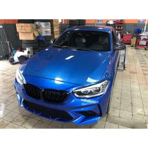 Bmw 1 Uyumlu Serisi F20 Lci M2C Ön Tampon Panjur Seti (2015-2018)