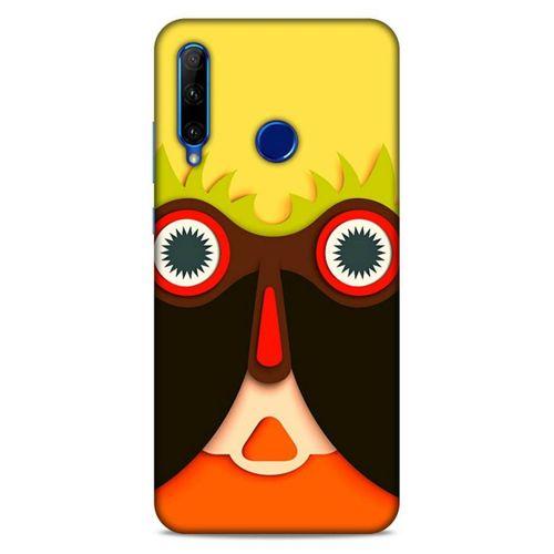 Lopard Huawei Honor 20 Lite Uyumlu Kılıf Soyut Sanat (4) Desenli Koruma Kılıfı