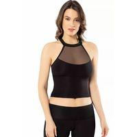 Pedli Dalgıç Modelli Krop Kadın Büstiyer Siyah