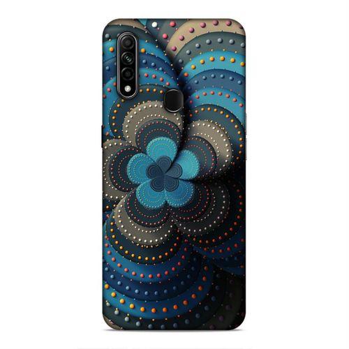 Oppo A31 Kılıf İnci Tasli Cicek Arka Kapak Silikon Koruma Full Koruyucu