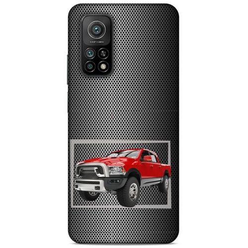 Lopard Xiaomi Mi 10T 5G Uyumlu Kılıf PickUpX (15) Antişok Kılıf Kırmızı Siyah