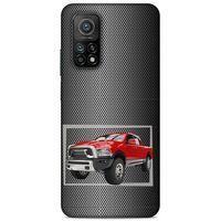 Lopard Xiaomi Mi 10T 5G Uyumlu Kılıf PickUpX (15) Antişok Kılıf Kırmızı Siyah
