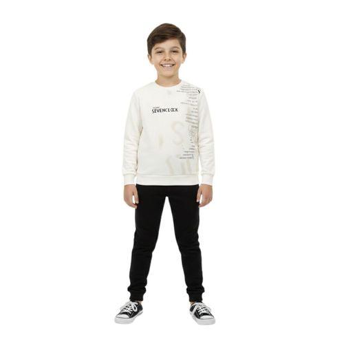 Erkek Çocuk Önü Baskılı Sweatshirt BGL-ST05245