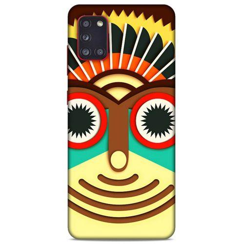 Lopard Samsung Galaxy A31 Uyumlu Kılıf Soyut Sanat (3) Baskılı Kapak