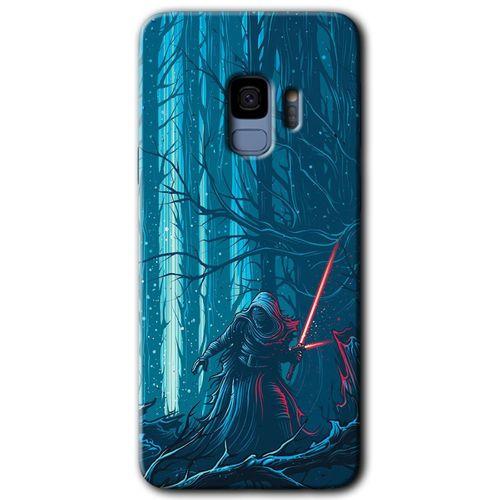 Samsung Galaxy S9 HD Baskılı Kılıf + 9D Tam Ekran Koruyucu - Jedi