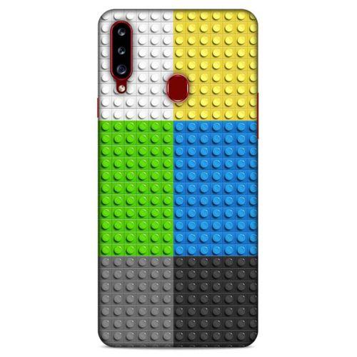 Lopard Samsung Galaxy A20s Uyumlu Kılıf BloX (10) Full Koruma Kılıfı Karışık Çok Renkli