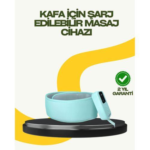 Isıtmalı Baş Masaj Aleti Rahatlatıcı ve Stres Giderici Tasarım