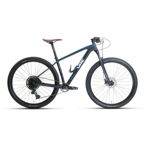 Wrc Specıal Gx 29 jant Dağ Bisikleti Karbon 44cm 12 Vites Mat Siyah-Parlak Cyan Mavi-Kırmızı-Beyaz