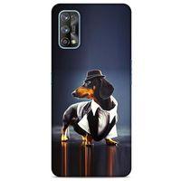 Oppo Realme 7 Pro Kılıf Köpek Kıyafetleri (1) Kılıfı Dakhund Gömlek