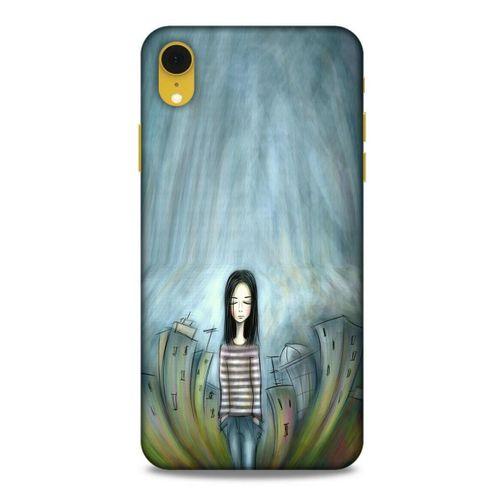 Apple iPhone XR Kılıf Depresyon (22) Tam Koruma Kılıfı Fuşya Bordo