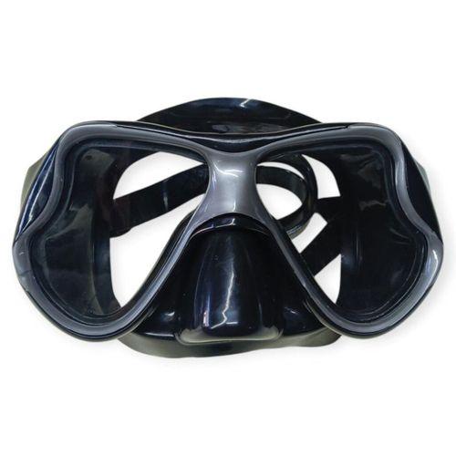 Star Diving Temper Camlı Dalış Maskesi Yetişkin - 51710-SİYAH