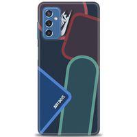 Samsung Galaxy M52 5G Kılıf HD Baskılı Kılıf - Just Do It + Tam Ekran Koruyucu