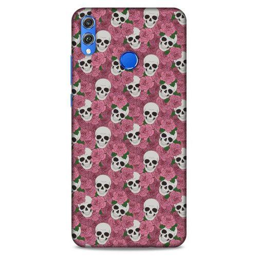 Huawei Honor 8x Uyumlu Kılıf Pembe Delisi (37) Silicone Cover İskelet