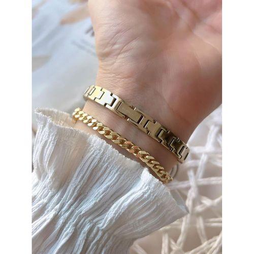 U.S.Polo Assn. Zincirli Özel Tasarım Çelik Kordon Kesme Kristal Camlı 3 Atm Kadın Kol Saati U02148.1