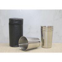 Deri Kılıflı 4'lü Shot Bardak