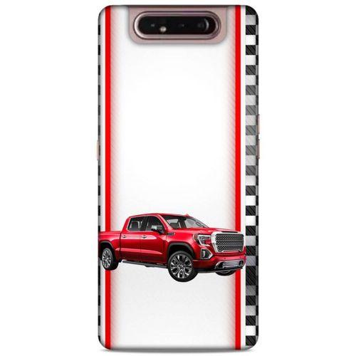 Lopard Samsung Galaxy A80 Uyumlu Kılıf PickUpX (2) Kabı Kırmızı