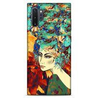 Lopard Samsung Galaxy Note 10 Plus Uyumlu Kılıf Sürreal Yüzler ♀ (21) Koruyucu Kapak Baskılı