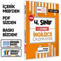 2026 MEB ÖDM İlkokul 4 Sınıf İNGİLİZCE 1 DÖNEM Çalışma Kitabı Alıştırmalı/Soru Bankası BASKI ÜCRETİ