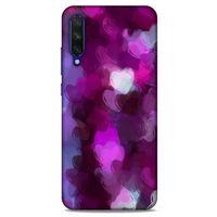 Xiaomi Mi A3 Uyumlu Kılıf Mor Delisi (42) Rugged Armor Kılıf Kalp