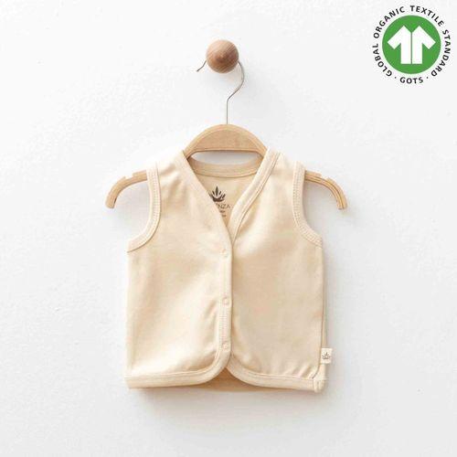 Eslenza Eslenza Oganik Yelek 2088 Bej