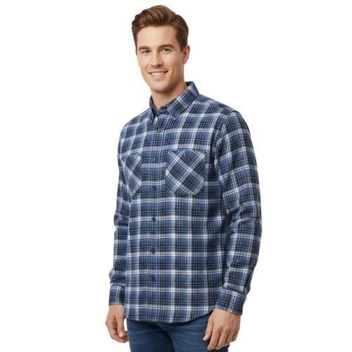 Erkek Kışlık Uzun Kol Çift Cepli Gömlek 4045 BGL-ST04994