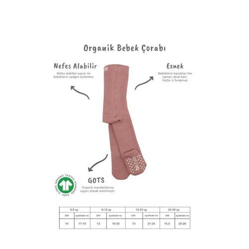 Eğitici Oyuncak Bistyle Tekli Kaymaz Mix Havlu Külotlu Çorap BS50501M Pudra