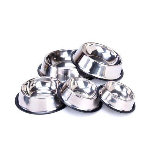 Paslanmaz Çelik Metal Mama Kabı 34 Cm.