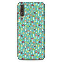 Frutix Mantar 01 Huawei P20 Pro Kılıf Desenli Silikon