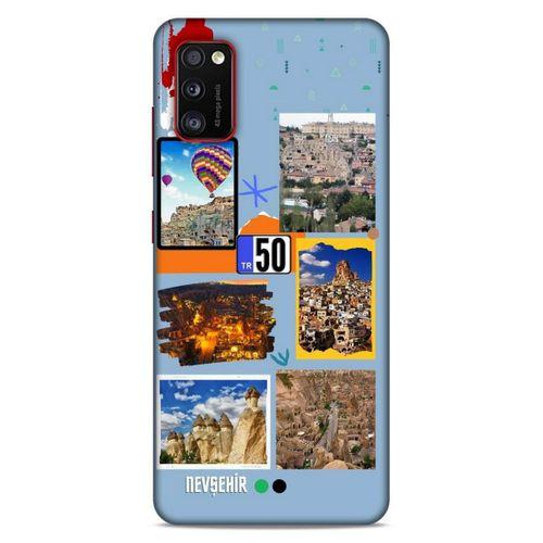 Lopard Samsung Galaxy A41 Uyumlu Kılıf Şehirli ※ (50) Nevşehir Shockproof Kılıf