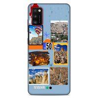 Lopard Samsung Galaxy A41 Uyumlu Kılıf Şehirli ※ (50) Nevşehir Shockproof Kılıf