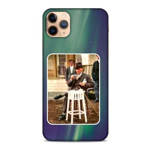 Apple Iphone 11 Pro Kılıf Atatürk (21) Koruyucu Kapak Yeşil Gökyüzü