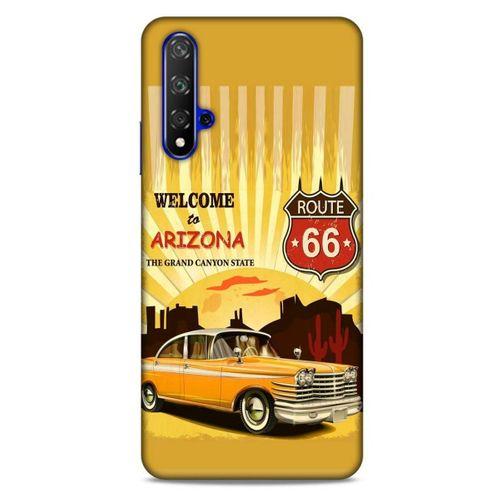 Retro (14) Desen Lansman Kılıf Renkli Huawei P Smart S Y8P Kılıf