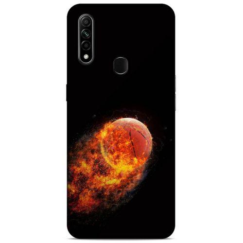 Lopard Oppo A31 Uyumlu Kılıf FireX (32) Soft Silikon Kılıf Basketbol Topu