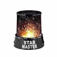 Star Master Pilli Gökyüzü Projeksiyonlu Led Renkli Yıldızlı Tavan Işık Yansıtma Gece Lambası