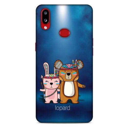 Samsung Galaxy A10s Kılıf FunnyMaX (2) Kabı Lacivert Beyaz