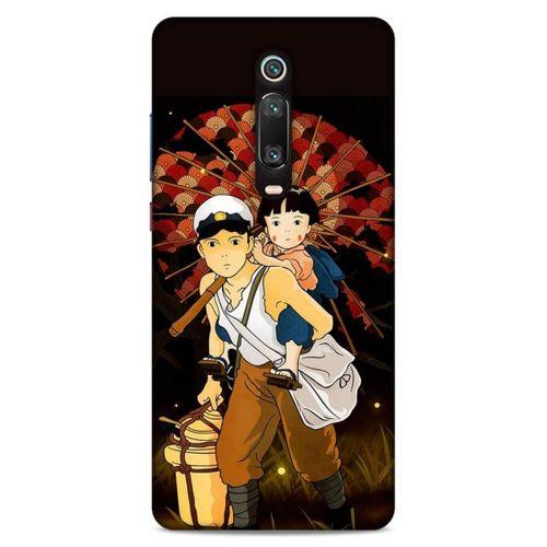 Lopard Xiaomi Mi 9T Uyumlu Kılıf IMDB Film (44) Tough Armor Kılıf Ateşböceklerinin Mezarı