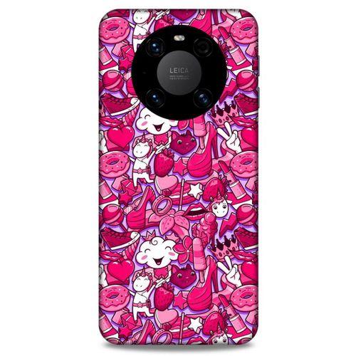 Lopard Huawei Mate 40 Pro Uyumlu Kılıf Graffitix (5) Koruma Kabı
