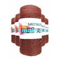 5 Adet Polyester Makrome İpi 2060 Taba 100 gr