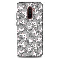 Lopard Xiaomi Pocophone F1 Uyumlu Kılıf Kediler (21) Koruyucu Kapak 1001 Kedi