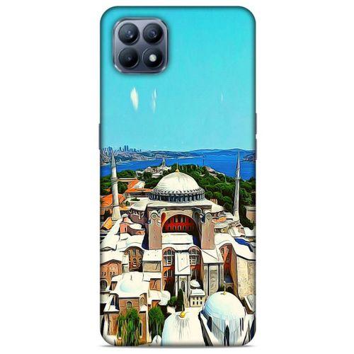 Huawei P40 Lite Kılıf Dünya Mimarisi (10) Full Koruma Kılıfı Ayasofya