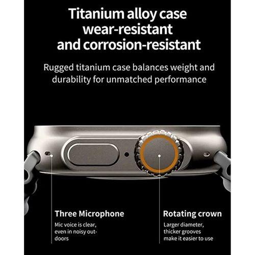 Ws28 Ultra 49mm Siri Tansiyon Ateş Nabız Ölçer Akıllı Saat