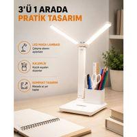 Led Işıklı Masa Lambası – Göz Yormayan, Kısılabilir Ve Esnek Başlıklı Yeni Nesil