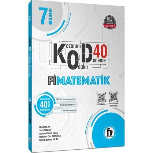 7. Sınıf Matematik Kod 40 Deneme Fi Yayınları