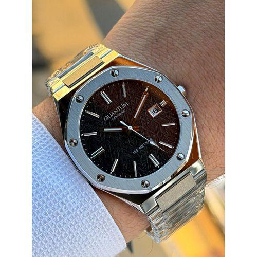 Quantum Sapphire Cam İtalyan Bileklikli 10 Atm Suya Dayanıklı 2 Yıl Garantili Erkek Kol Saati 12.350