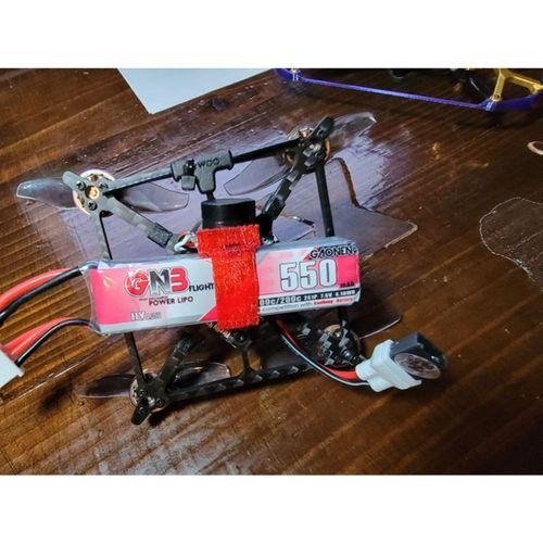 Flywoo Firefly 2S Nano Baby GNB 450mAh 550mAh Pil Tutucu Buzzer Montajı 3D Baskı (Bu ürün Sadece Plastik parçadır - Almadan Önce Soru Sorabilirsiniz)