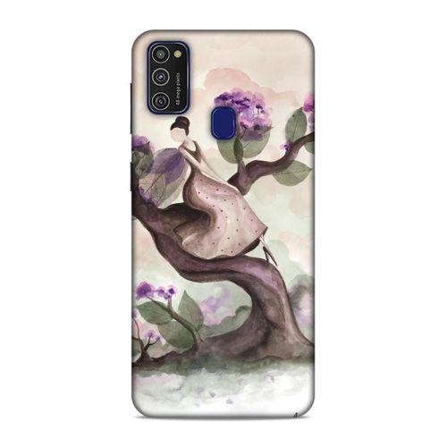 Samsung Galaxy M21 Kılıf Tepeden Bakis Arka Kapak Silikon Koruma Full Koruyucu