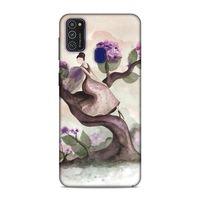 Samsung Galaxy M21 Kılıf Tepeden Bakis Arka Kapak Silikon Koruma Full Koruyucu